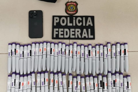 PF prende homem com medicamentos importados ilegalmente